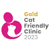 Gold Cat Friendly Clinic badge